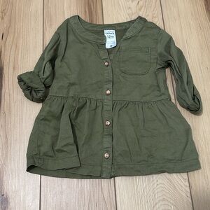 Carter's Olive Green Baby Tunic